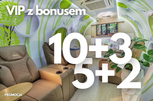 Promocja w komorze normobarycznej - dodatkowe wejścia gratis